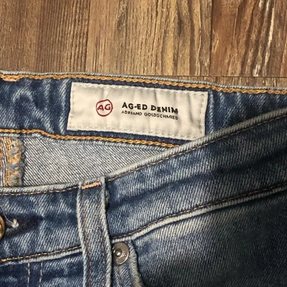 AG Adriano Goldschmied Jeans Women's 25R The Jodi Crop High Rise Slim Flare - Picture 2 of 6